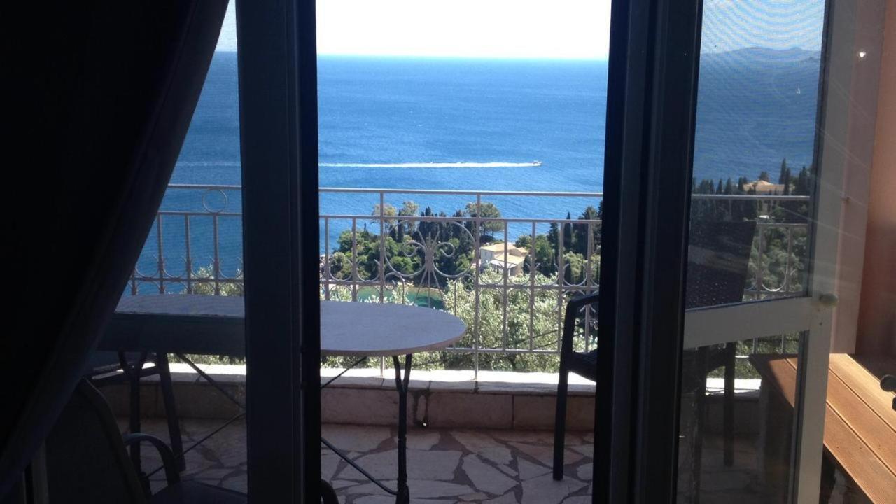Maria Corfu Loustri Otel Gimari Dış mekan fotoğraf