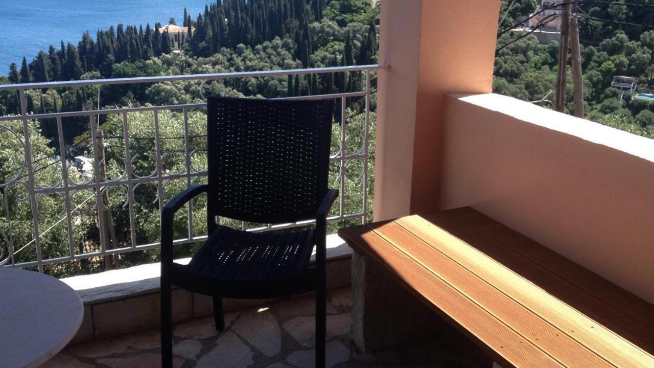 Maria Corfu Loustri Otel Gimari Dış mekan fotoğraf