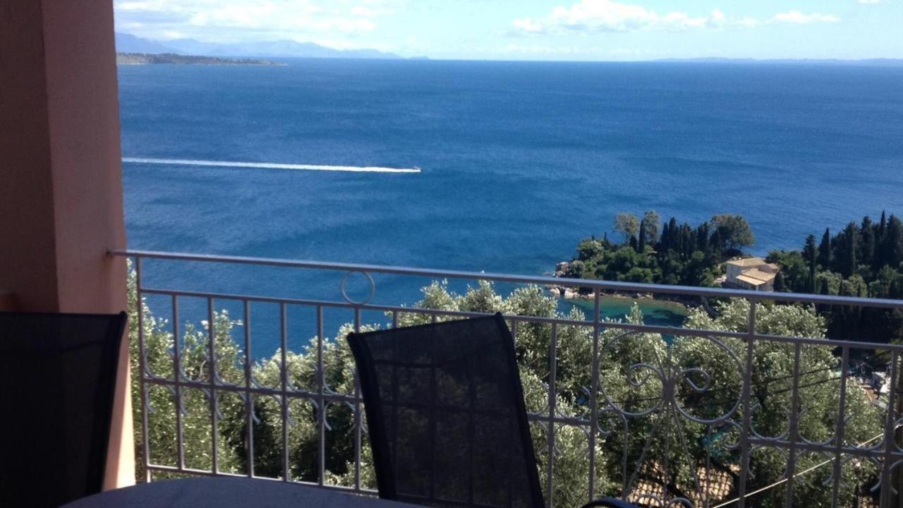 Maria Corfu Loustri Otel Gimari Dış mekan fotoğraf
