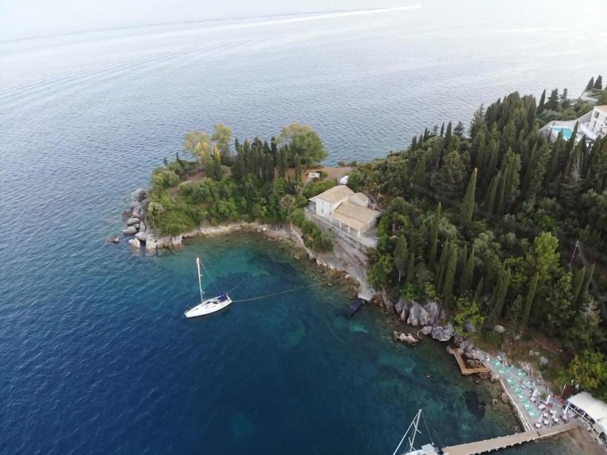 Maria Corfu Loustri Otel Gimari Dış mekan fotoğraf