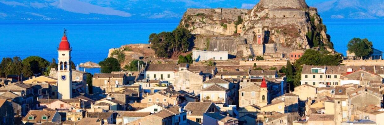 Maria Corfu Loustri Otel Gimari Dış mekan fotoğraf