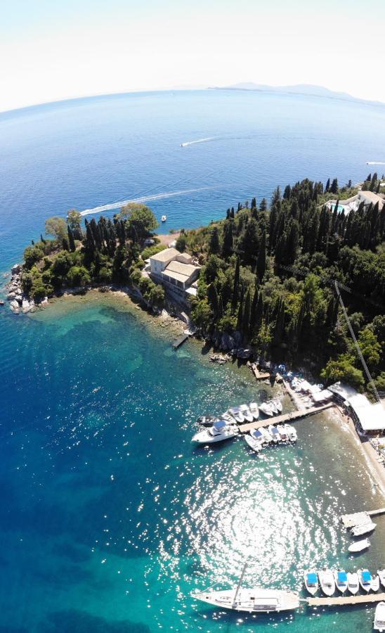 Maria Corfu Loustri Otel Gimari Dış mekan fotoğraf