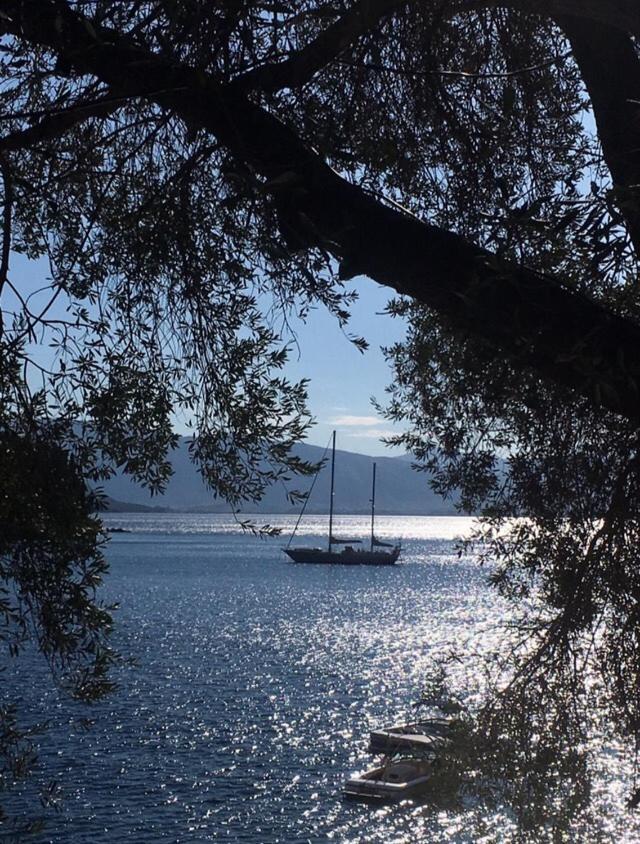 Maria Corfu Loustri Otel Gimari Dış mekan fotoğraf